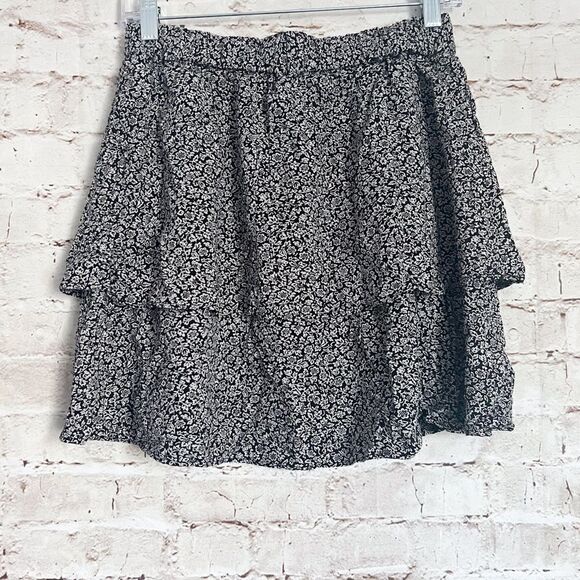 Madewell floral layered elastic waist skirt - Picture 5 of 5